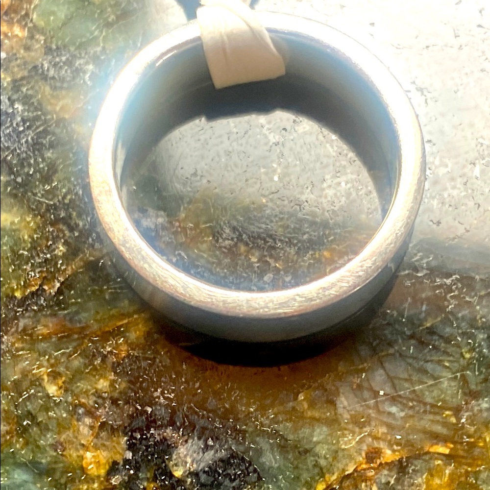 Sterling Silver Band Ring..Solid size 7.5🌺NWTs